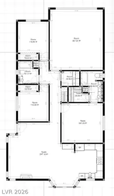 8024 Tulum Court, Las Vegas, NV 89145 Floor Plan