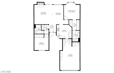 8601 Willowrich Drive, Las Vegas, NV 89134 Floor Plan