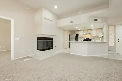 7400 West Flamingo Road 2094 Living Room