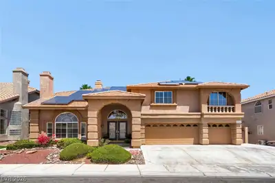 8716 Castle Hill Avenue, Las Vegas, NV 89129 Front of Structure