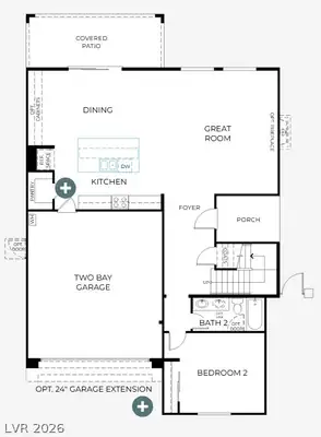61 Rubato Lane, Henderson, NV 89015 Floor Plan