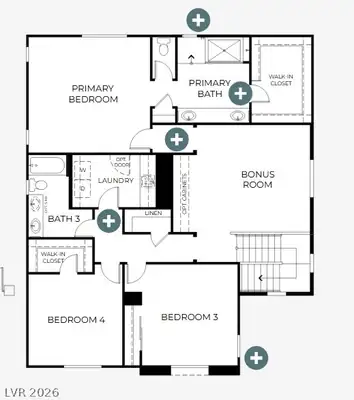 61 Rubato Lane, Henderson, NV 89015 Floor Plan