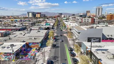 909 Canosa Avenue, Las Vegas, NV 89104 Aerial View