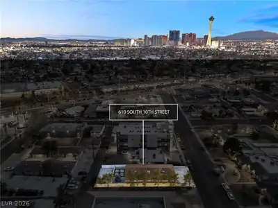 615 South 10th Street Aerial View