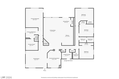 2500 Tecumseh Avenue, Pahrump, NV 89048 Floor Plan