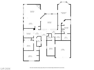 3009 Teal Beach Street, Las Vegas, NV 89117 Floor Plan