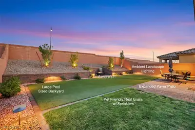 3001 Gallarate Drive, Henderson, NV 89044 Yard