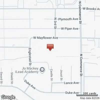 Reverend Wilson Avenue Map