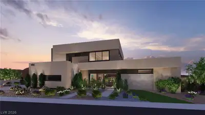 1485 Placid Coast Court, Henderson, NV 89011 Front of Structure