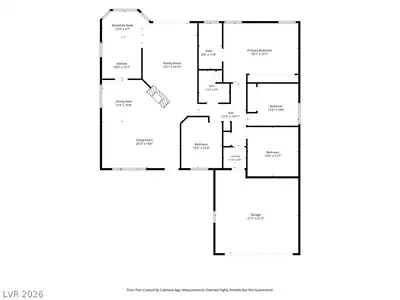 7713 Leavorite Drive Floor Plan