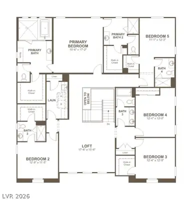 8855 Spencer Garrett Street, Las Vegas, NV 89113 Floor Plan