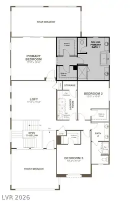115 Vernalis Avenue, Las Vegas, NV 89138 Floor Plan