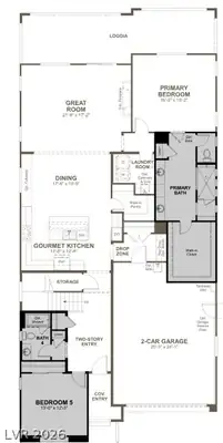 109 Vernalis Avenue, Las Vegas, NV 89138 Floor Plan