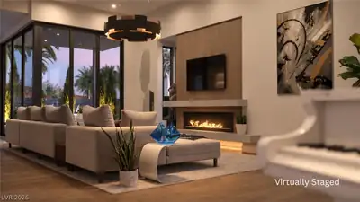 549 Overlook Rim Drive, Henderson, NV 89012 Living Room