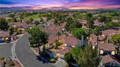 5264 Crooked Valley Drive, Las Vegas, NV 89149 Aerial View