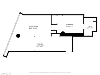 3726 Las Vegas Boulevard 501 Floor Plan