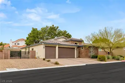 5641 Mystical Knight Court, Las Vegas, NV 89149 Front of Structure