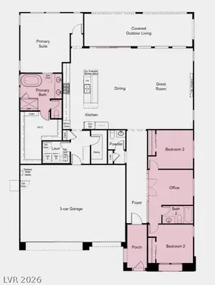 377 Faro Di Portofino Court, Henderson, NV 89011 Floor Plan