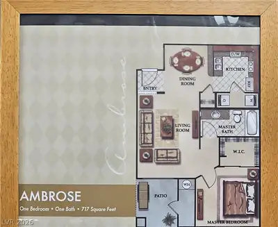 4400 South Jones Boulevard 2102 Floor Plan