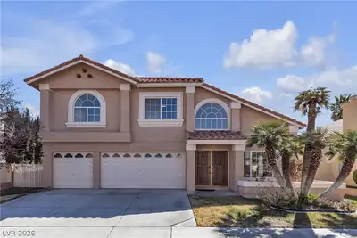 7425 Enchanted Hills Court, Las Vegas, NV 89129 Front of Structure