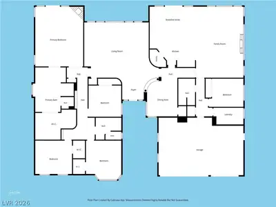 7310 Red Cinder Street, Las Vegas, NV 89131 Floor Plan