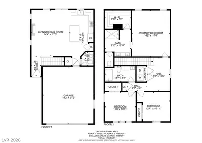 10421 Skye Canyon Falls Avenue, Las Vegas, NV 89166 Floor Plan