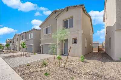 7468 Delemont Avenue, Las Vegas, NV 89113 Front of Structure