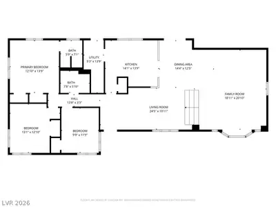 4411 East Boston Avenue Floor Plan
