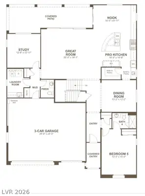 8865 Spencer Garrett Street, Las Vegas, NV 89113 Floor Plan