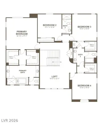 8865 Spencer Garrett Street, Las Vegas, NV 89113 Floor Plan