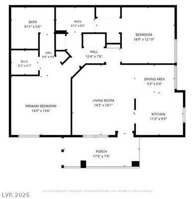 424 Pine Haven Street 202 Floor Plan