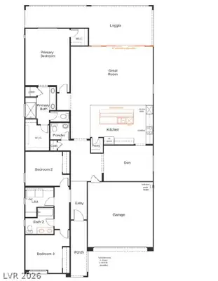 1201 Cloudbreak Cove Drive, Las Vegas, NV 89138 Floor Plan