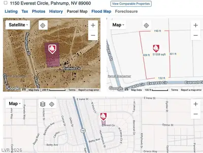 1150 East Everest Circle Plat Map
