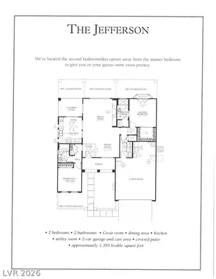 1748 Warrington Drive Floor Plan