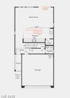 10388 Arete Avenue, Las Vegas, NV 89166 Floor Plan