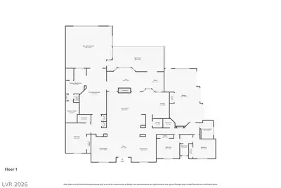 8046 Silver King Drive, Las Vegas, NV 89129 Floor Plan