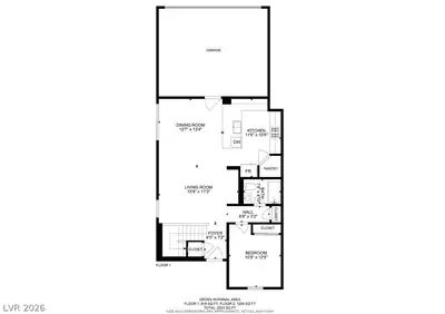 3543 Brittoli Avenue, Henderson, NV 89044 Floor Plan