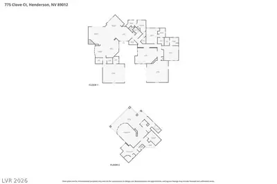 775 Clove Court Floor Plan