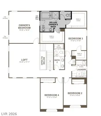 10524 Celestial Pole Street, Las Vegas, NV 89143 Floor Plan