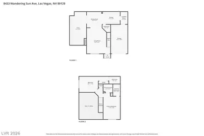 8433 Wandering Sun Avenue Floor Plan