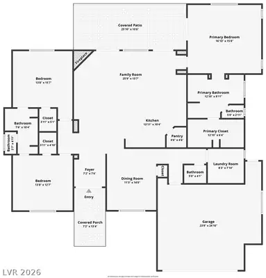 5605 Grand Guiness Court, Las Vegas, NV 89130 Floor Plan