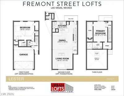 1998 Lewis Avenue, Las Vegas, NV 89101 Floor Plan