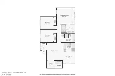 4050 Pacific Harbors Drive 112 Floor Plan