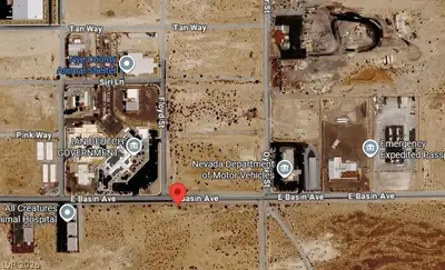 1751 East Basin Avenue Map