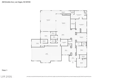 269 Doobie, Las Vegas, NV 89183 Floor Plan