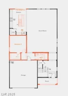 9379 Paddle Plant Street, Las Vegas, NV 89139 Floor Plan