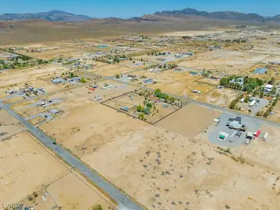 4610 Laurence Road, Pahrump, NV 89048 Aerial View