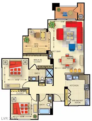 210 East Flamingo Road 137 Floor Plan