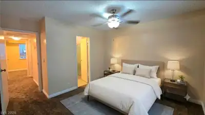 3221 Jericho Street C Primary Bedroom