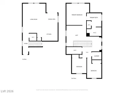 10334 Apefly Street, Las Vegas, NV 89141 Floor Plan